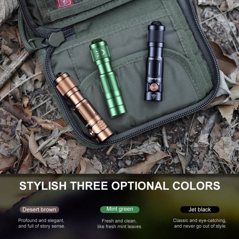 Latarka Diodowa Fenix E05r Czarna