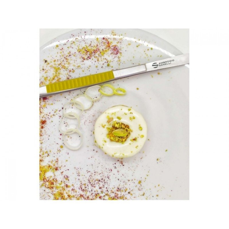 Pęseta kuchenna Ambrogio Sanelli - 30 cm, czerwona