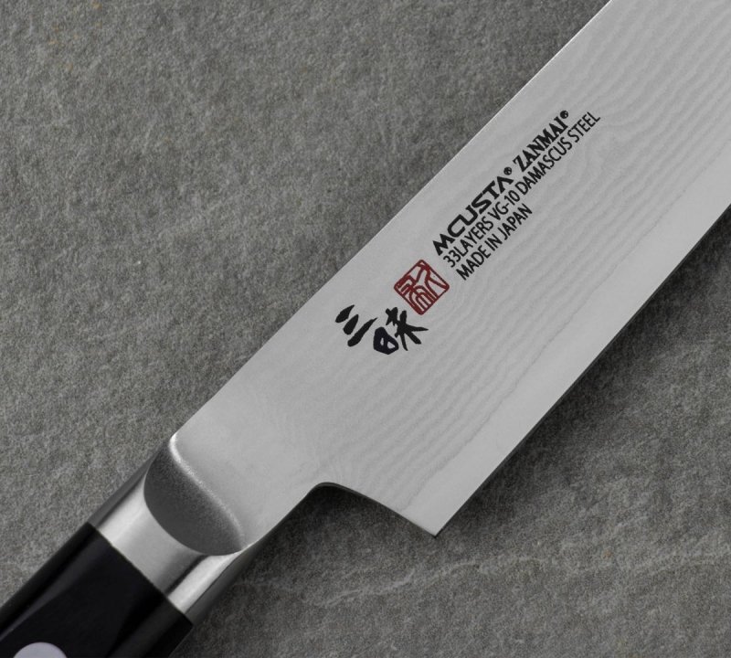 Mcusta Zanmai Classic Damascus Pakka Nóż uniwersalny 15cm