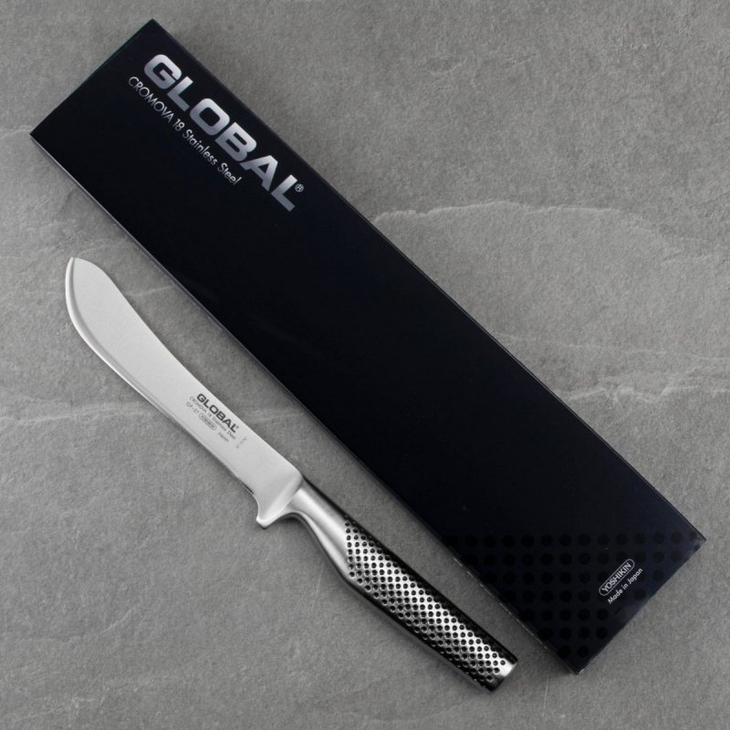 Europejski nóż Kuchenny Rzeźniczy 16 Cm Global Gf-27 do Mięsa i Ryb