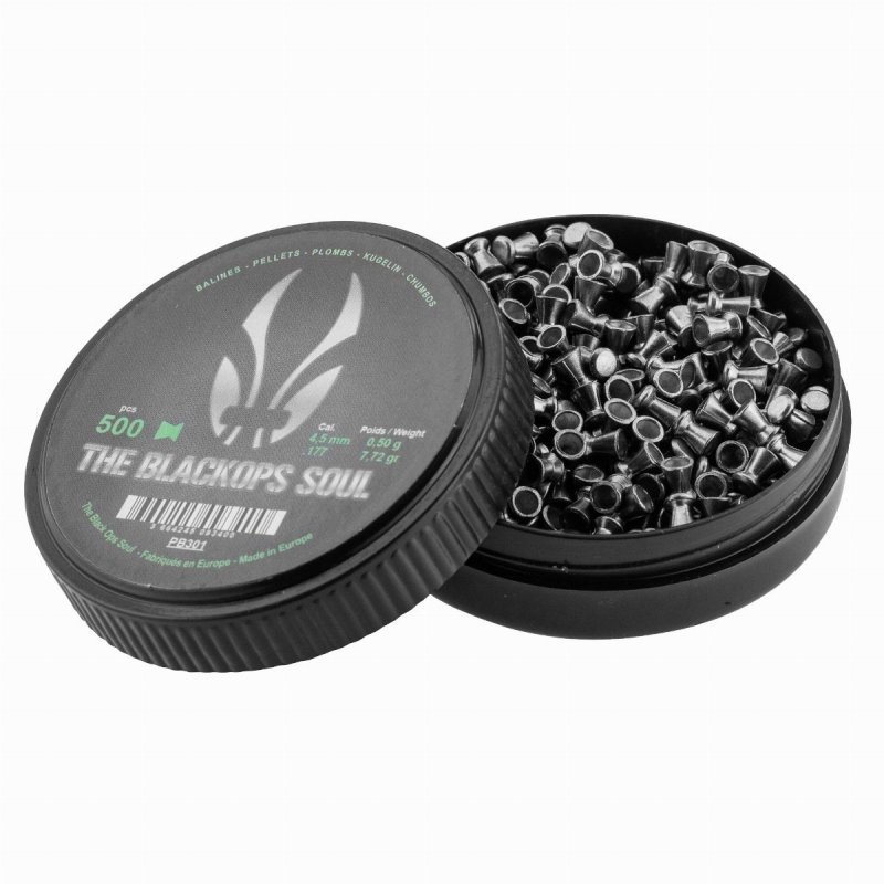 Śrut Black Ops płaski 4,5 mm 500 szt.