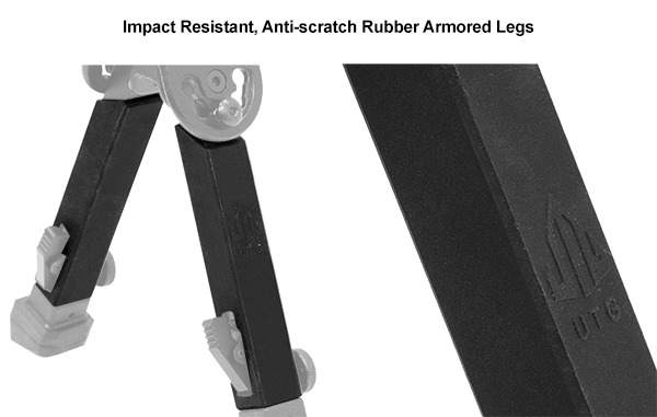 Bipod Leapers składany Rubber Armored QD