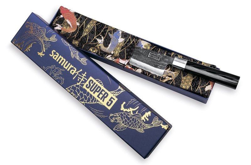 Nóż uniwersalny Samura Super 5 16,2cm damaszek Micarta