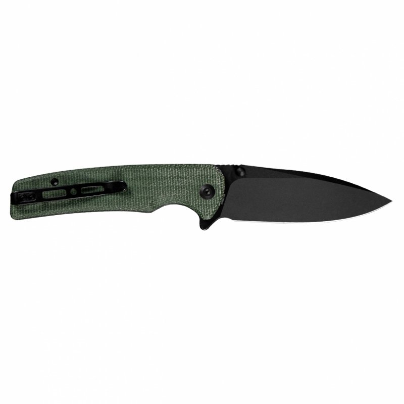 Nóż składany Sencut Sachse S21007-2 green micarta