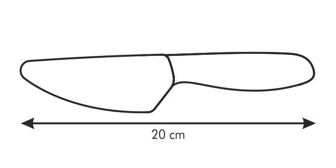 Nóż z ostrzem ceramicznym VITAMINO  9 cm Tescoma
