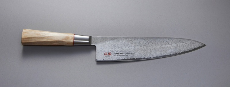 Nóż kuchenny Suncraft SENZO TWISTED OCTAGON Chef 200 mm