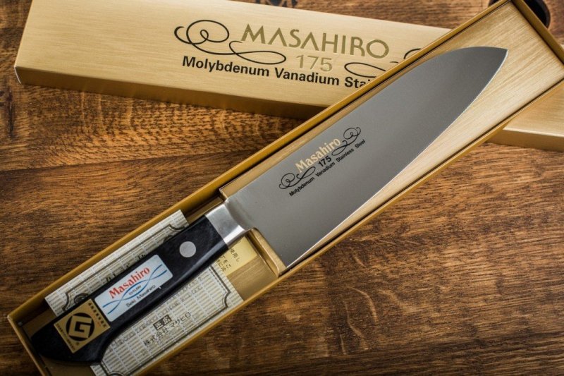 Nóż Masahiro MV Santoku 175mm [13723]