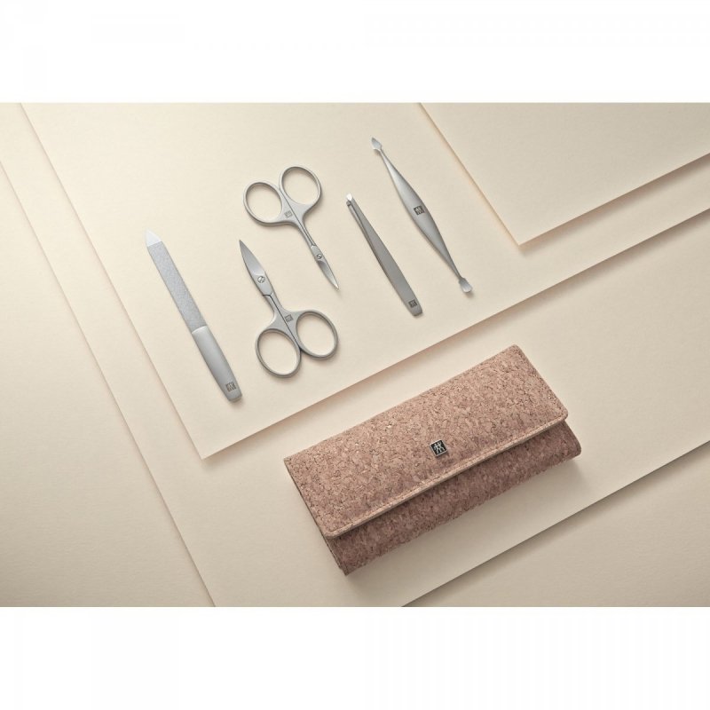 Zestaw Do Manicure - Korkowe Etui, 5 Elementów Twinox Zwilling