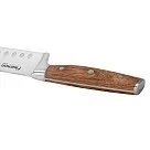 Nóż Santoku Fissman Bremen 18cm, drewno różane, precyzyjny, stal X50
