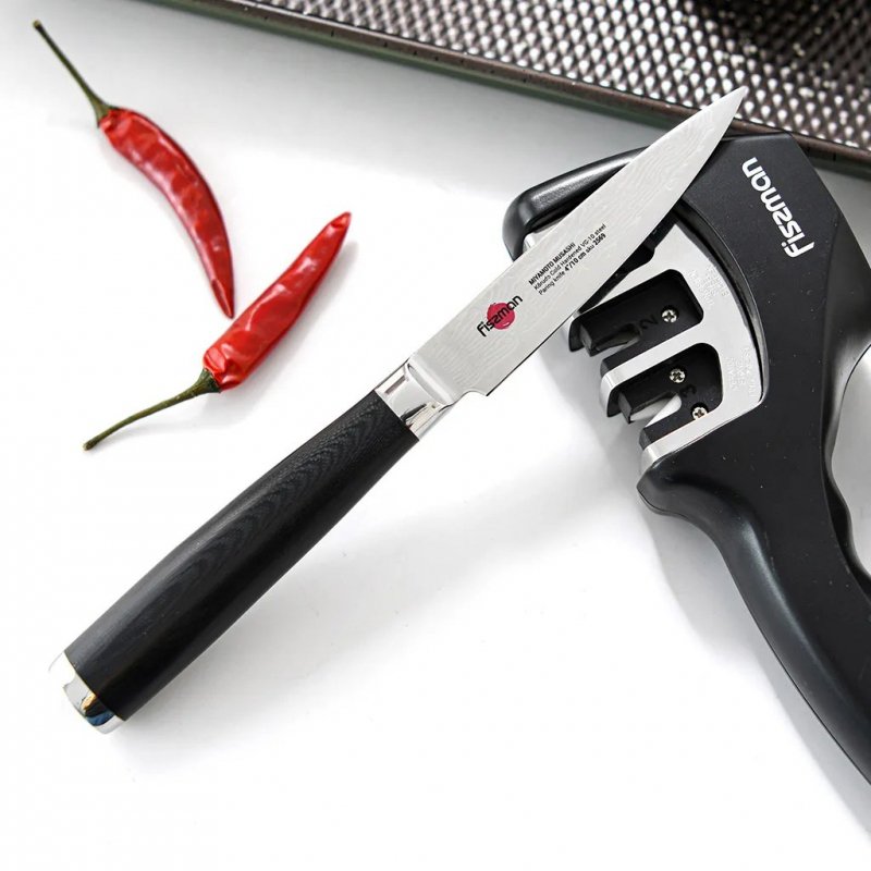 Nóż do obierania Fissman 4'' - stal, precyzyjny, lekki