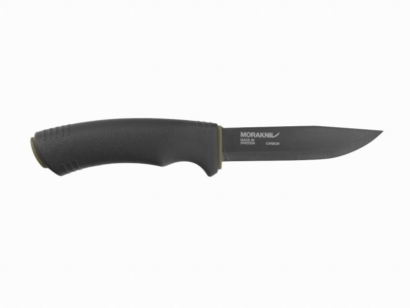 Nóż Morakniv Bushcraft Survival, stal węglowa, krzesiwo, ostrzałka