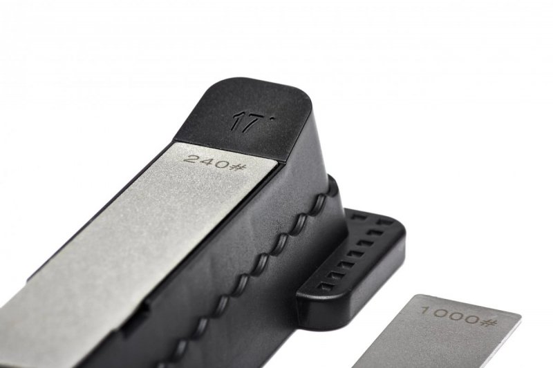 Ostrzałka do noży diamentowa 240/400/600/1000 z prowadnicą kątowa 17° i 20° SHARPI