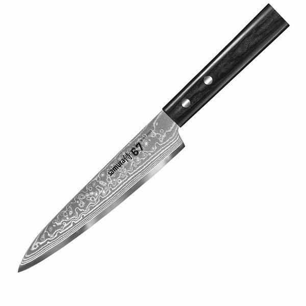 Samura Damascus 67 Nóż Utility 150mm 61 HRC – 67 Warstw Stali Damasceńskiej