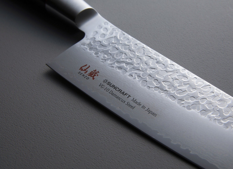 Nóż kuchenny Suncraft SENZO CLASSIC Santoku 167 mm