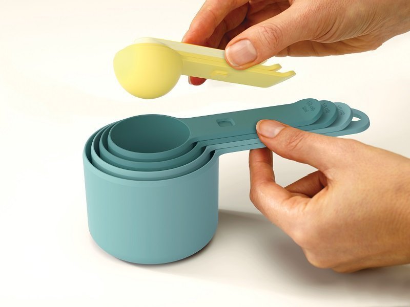 Joseph Joseph Zestaw miarek kuchennych Nest Opal