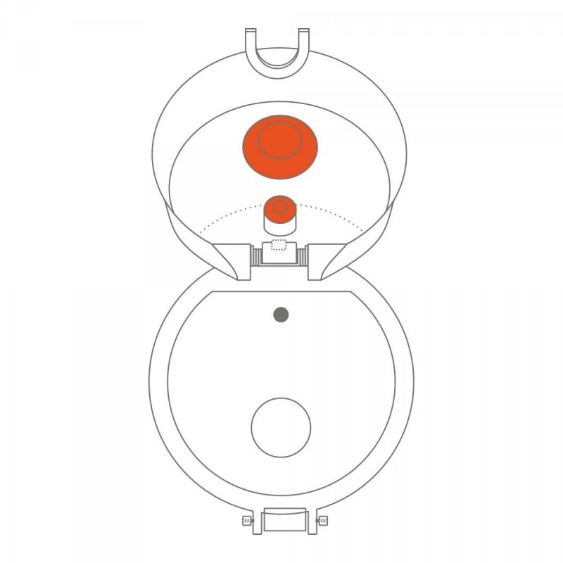 Butelka ION8 BPA Free I8RF1000PBPMOT Gradient Blue/Pink Motivator