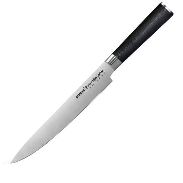 Samura MO-V Slicer 230mm – Stal AUS-8, Rękojeść G-10