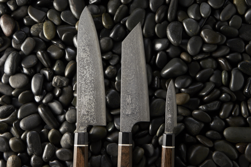 Nóż kuchenny szefa japoński Suncraft SENZO BLACK Bunka 165 mm