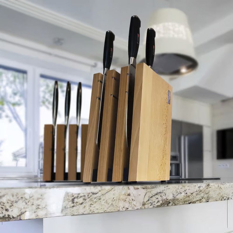 Potrójny Magnetyczny Stojak Na Noże Milano Artelegno