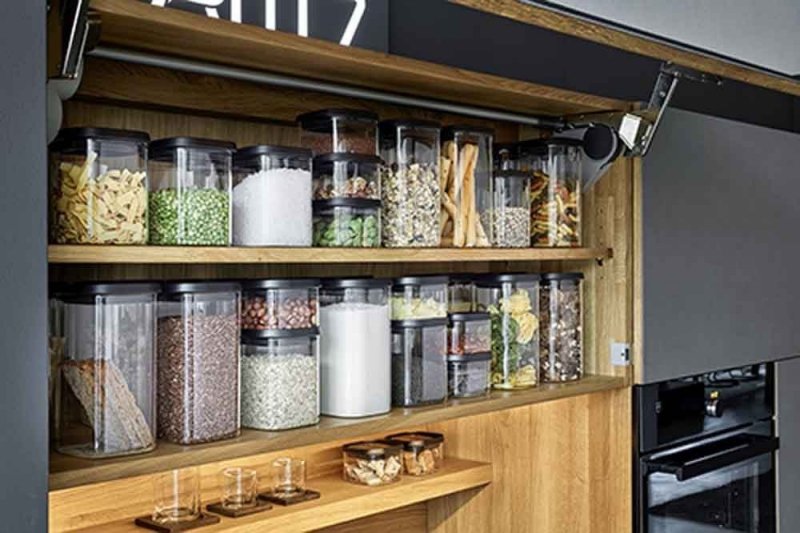 Zestaw 3cz. pojemników szklanych PANTRY