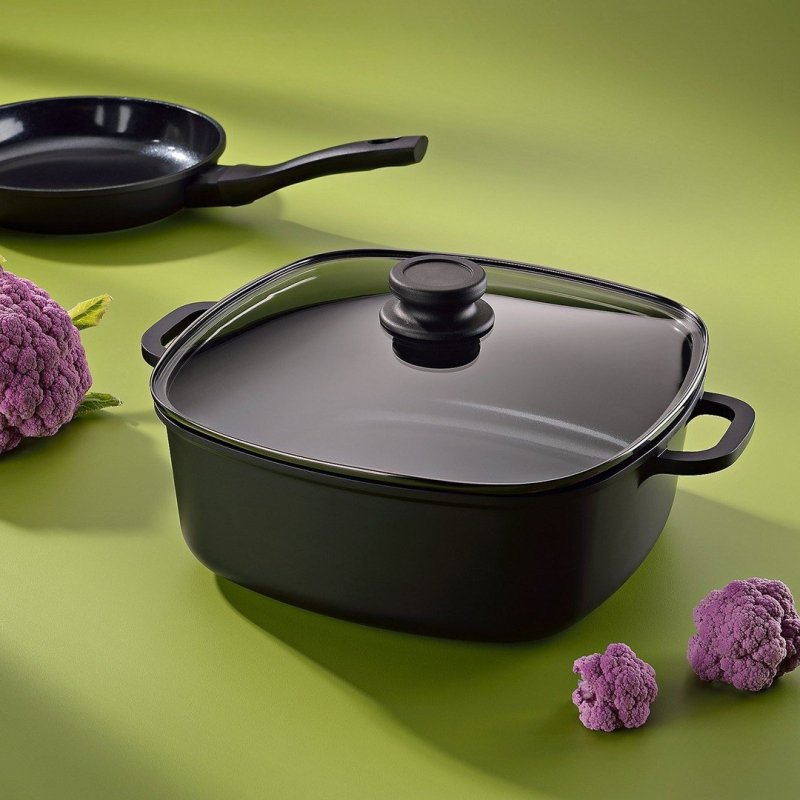 KELA-Patelnia ceramiczna 20cm czarna Atura