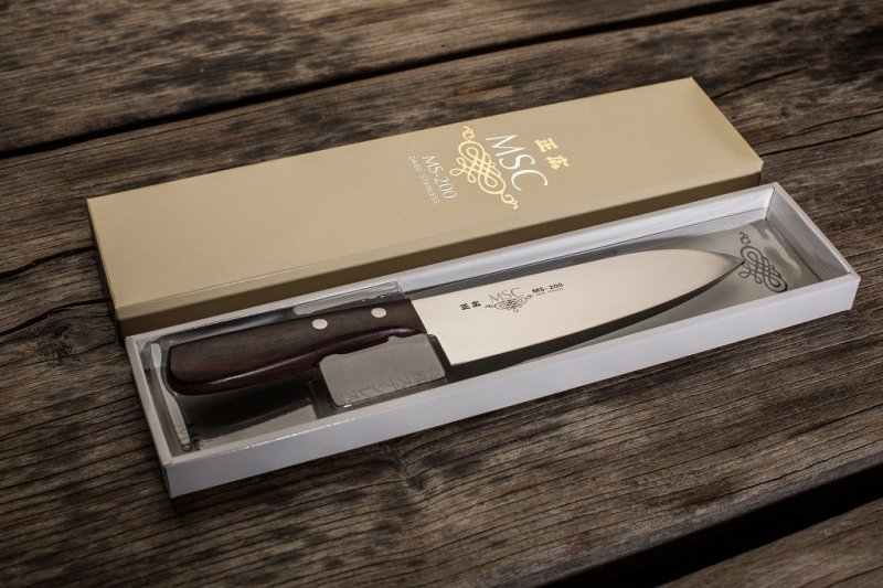 Nóż Masahiro Msc Santoku 165mm [11061] uniwersalny