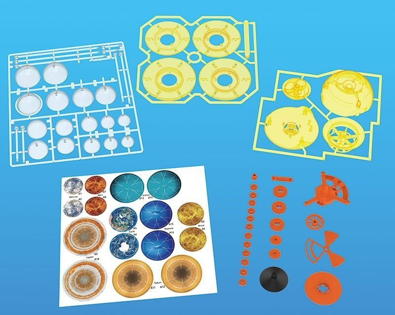 Model Układu Słonecznego Kosmos 35 cm 50 części bez baterii