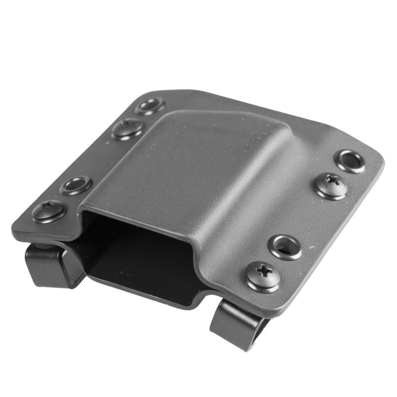 Ładownica RH Holsters OWB do Glock 19, bez sweatguardu, pas 40 mm, prawa, czarna