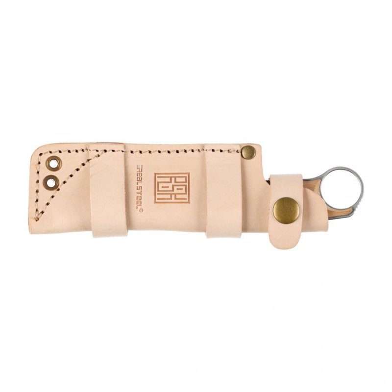 Nóż Real Steel Furrier drewno, stała klinga