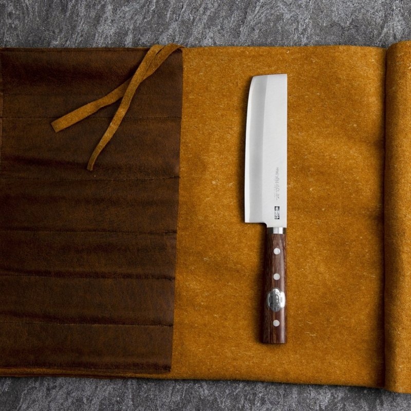 Kanetsune 2000 Shirogami #2/SS Nóż Nakiri 16,5 cm