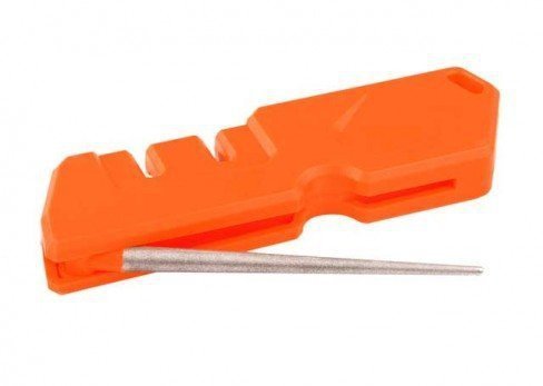 Uniwersalna ostrzałka Taidea T1055TDC - Ostrzenie noży stalowych, ceramicznych i ząbkowanych, dwustopniowy system z diamentem i ceramiką - Ręczna - Taidea