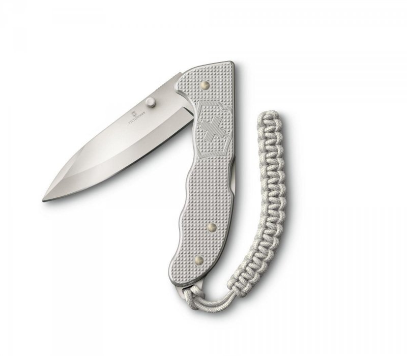 Nóż Składany Victorinox Evoke Alox 136mm Szary Paracord