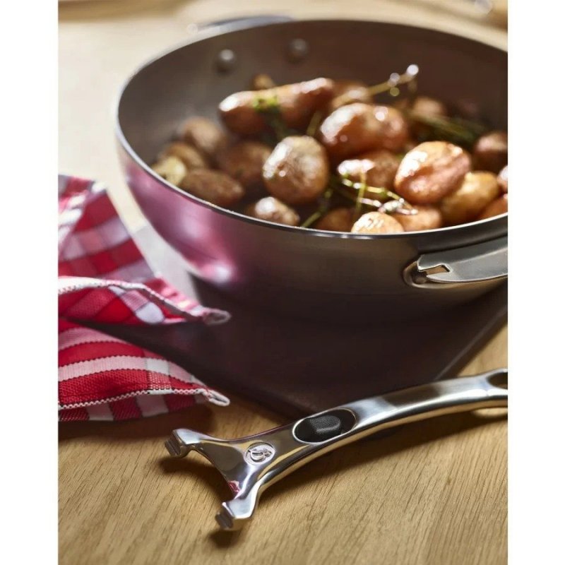 MINERAL B LOQY Patelnia głęboka śr. 24 / DE BUYER