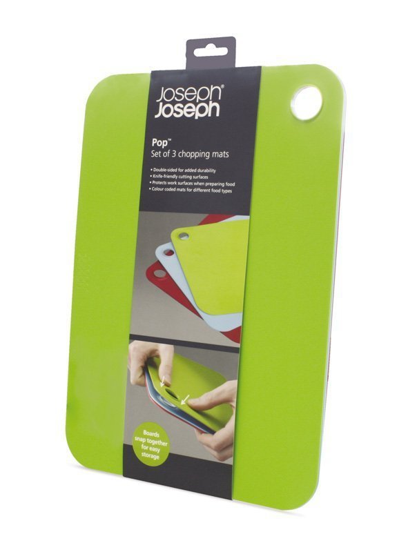 Joseph Joseph Zestaw 3-ech mat do krojenia POP, kolorowy