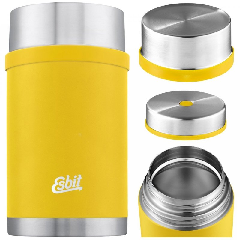 Termos obiadowy Esbit Food Jug Sculptor 1 l żółty