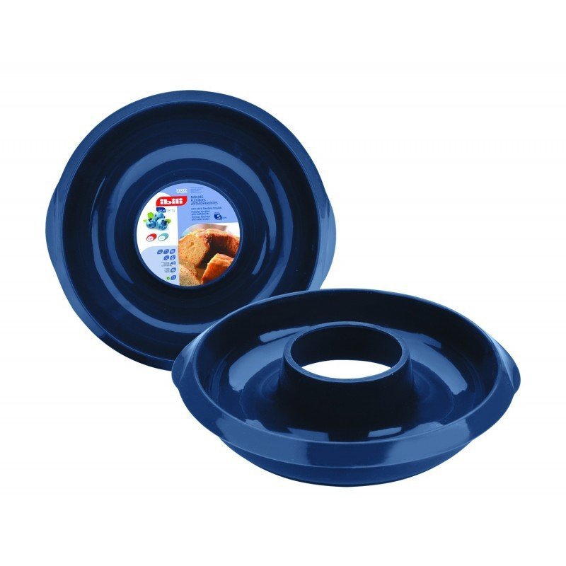 Ibili Forma Silikonowa Babka Savarin Blueberry 24 cm