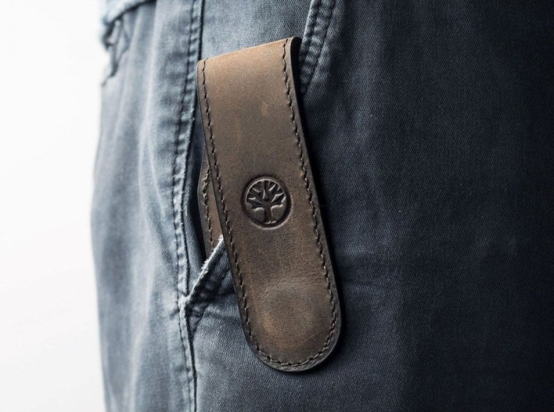 Etui magnetyczne Boker Solingen, brązowe, duże