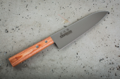 Nóż Masahiro Sankei Chef 180mm brązowy [35922]