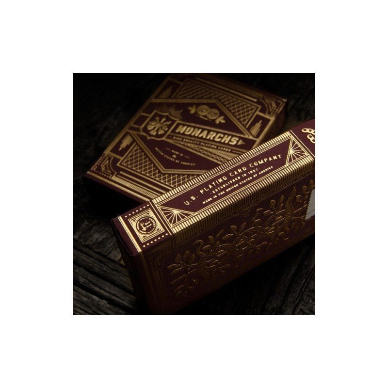 Karty Monarchs Red Theory11 Premium 2 Talie Matowe