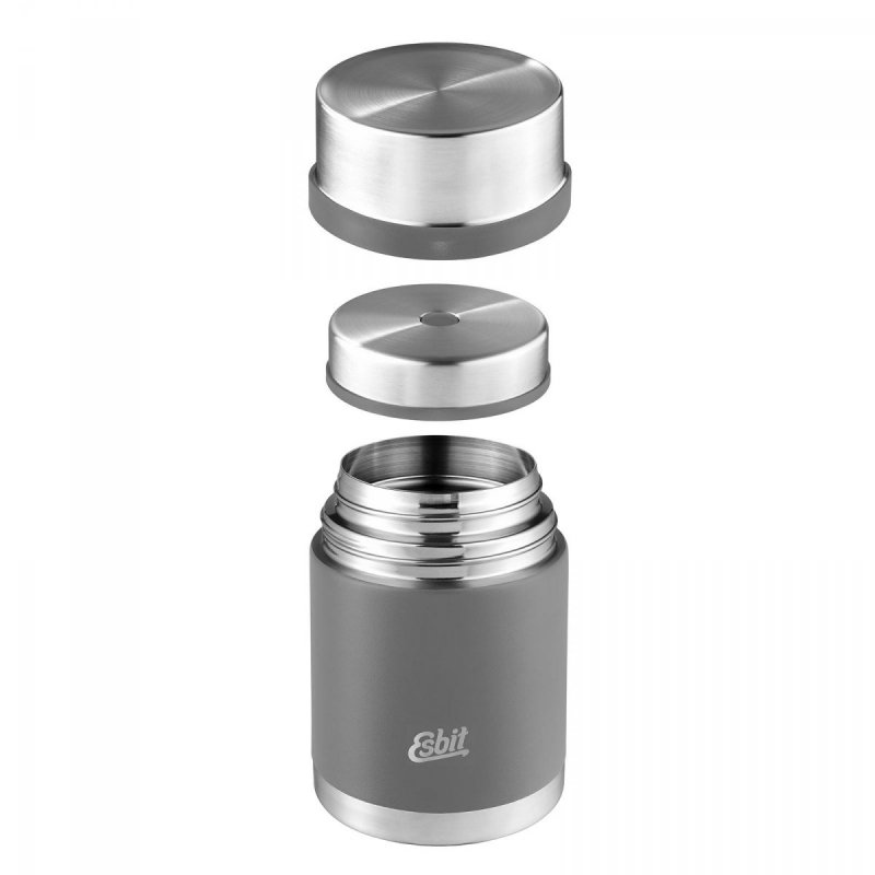 Termos obiadowy Esbit Sculptor 1L szary - stal nierdzewna, BPA free