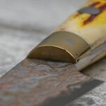 Takeshi Saji OBB Black VG-10 Color Nóż do obierania 9 cm