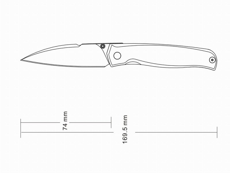 Nóż Ruike P661-B
