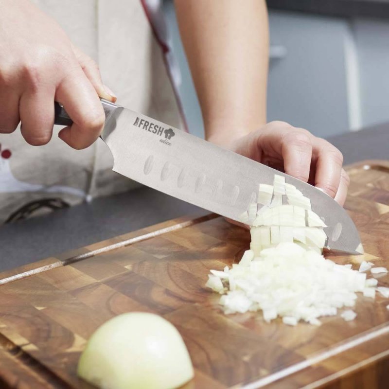 Nóż Dellinger SAMURAI (German) Santoku 180 mm [K-HG7]