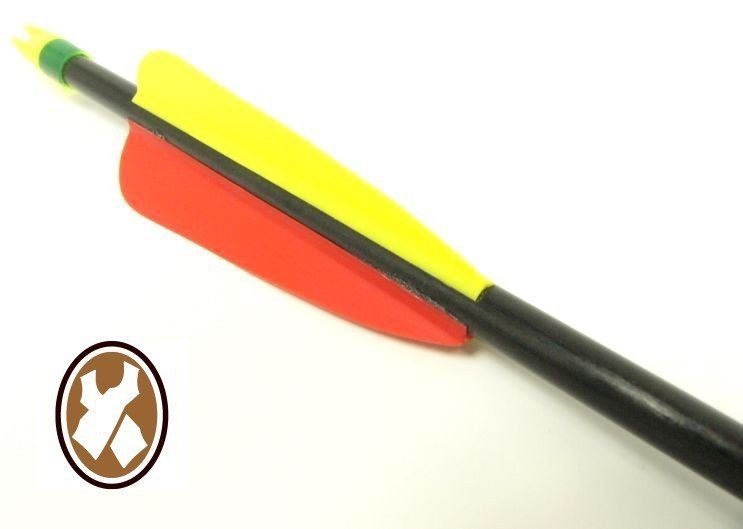 Strzała Poe Lang do łuku 30" ostra, z włókna węglowego