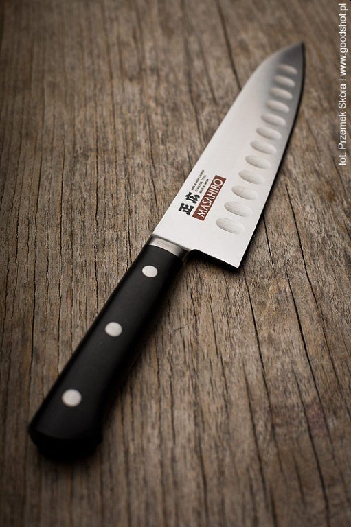 Nóż Masahiro MV-H Chef Dimple 210mm [14981]