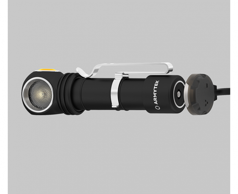 Latarka Armytek Wizard C2 Magnet USB White