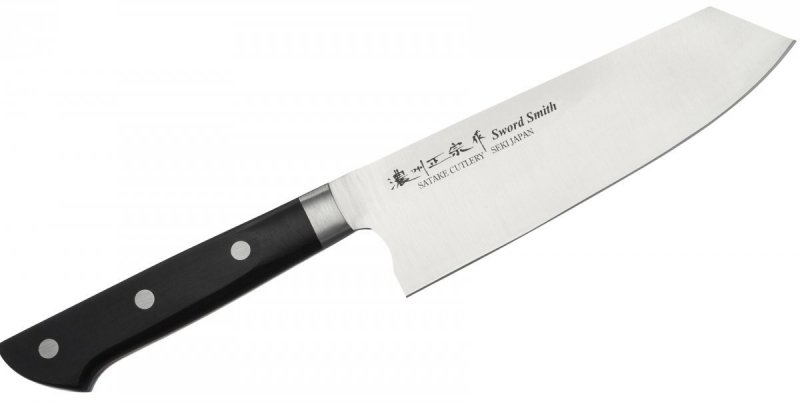 Satake Satoru nóż Bunka Santoku 17 Cm uniwersalny