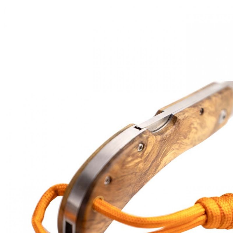 Poręczny składany Nóż EDC Junior dla dzieci Homey's, Joey, stal nierdzewna olive