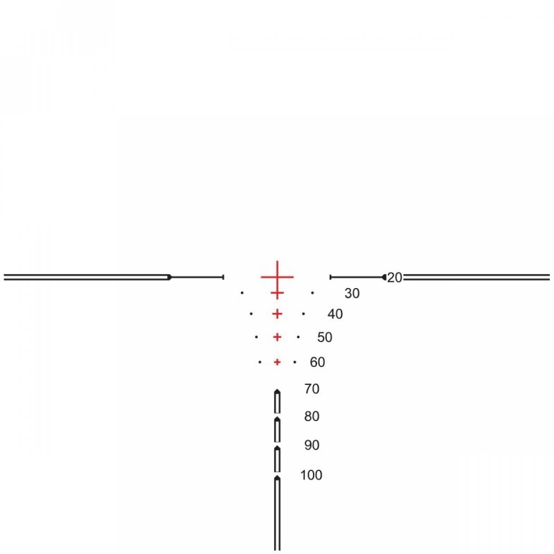 Luneta celownicza do kuszy Hawke XB30 Pro Crossbow 1-5x24 SR IR
