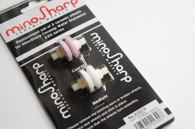 Zestaw 2 Kamieni do Ostrzałek 220 Minosharp, uniwersalny Zestaw